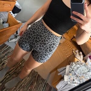 Leopard Print Women's Shorts